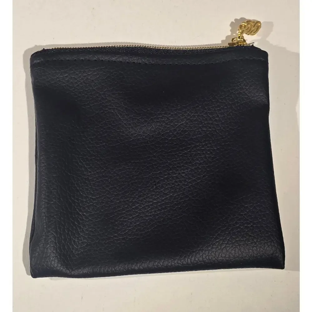 GLD Jewelry Travel Storage Pouch Box Bags Authenticity Card Black Gold Set